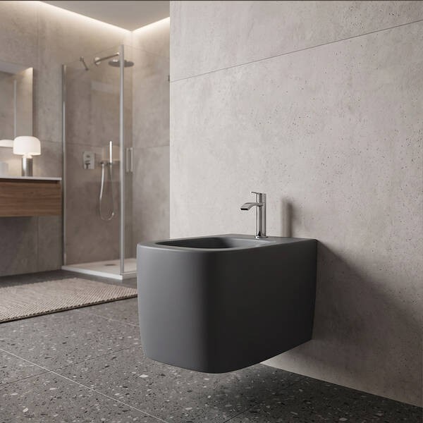 004 367 049 SEMPLICE Біде підвісне, колір Basalto мат NIC Design