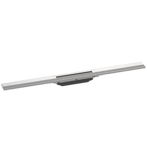 56044800 Зовнішня частина каналу 800 (із можливістю укорочення), Brushed Stainless Steel HANSGROHE