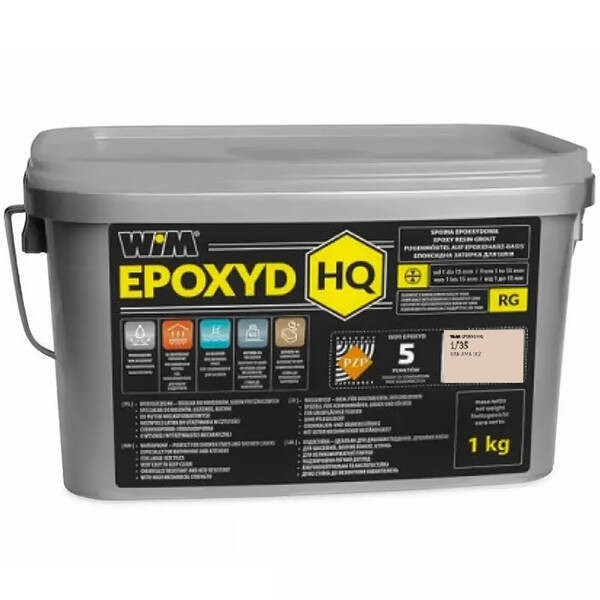 Зат WIMEPOXYD HQ 1/35 1кг багама беж WIM-Epoxyd
