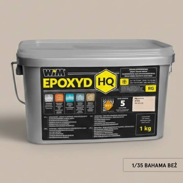 Зат WIMEPOXYD HQ 1/35 1кг багама беж WIM-Epoxyd фото 2