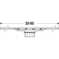 154.501.KS.1 CleanLine30 Кришка душового канала, L30-90см, нержавіюча сталь матова Geberit промо фото 3