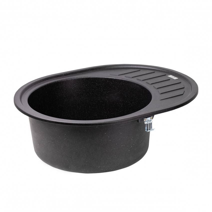 Мийка для кухні (BLM-14) 620х500/200 Lidz LIDZ фото 3