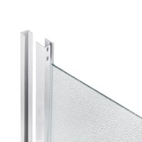 Набір: Душова кабіна Wawel SC120x80.SAT.LOW.FR, прямокутна, скло Frost 5 мм + Душовий піддон Kapielka ST120x80x14 Lidz LIDZ фото 3