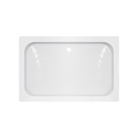 Душовий піддон Kapielka ST120x80х14 низький, прямокутний, діаметр зливу 52 мм Lidz LIDZ фото 2
