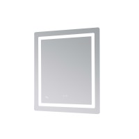 Дзеркало настінне Kubis (KU2) 700х800 мм, прямокутне, з LED-підсвічуванням Touch, антизапотіванням, димером, рег. яскравості Lidz LIDZ фото 4