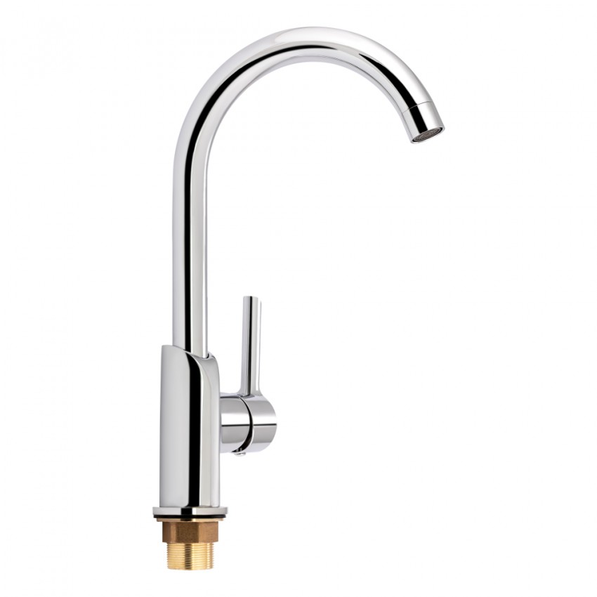 Змішувач для кухні Grand, Chrome (k35) QTGRACRM007F Qtap QTAP