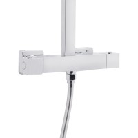 Душова система універсальна Sloup, Chrome термостатична, на два споживачі QTSL57103KNC Qtap QTAP фото 2