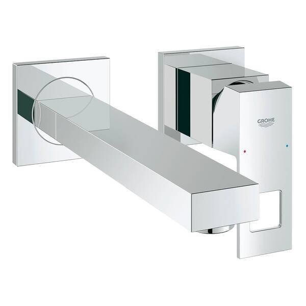 23447000 Eurocube Змішувач д/раковини зі стіни, хром GROHE фото 1