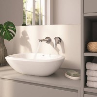 29337003 Eurosmart Змішувач для раковини зі стіни на 2 отвори М GROHE фото 4