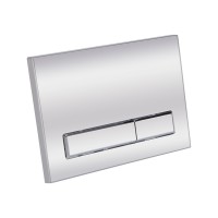 Комплект: Qtap Nest ST Інсталяція для унітазу 4 в 1 (Клавіша змиву 150x220x13 мм, Chrome, лінійна) QTAP фото 4