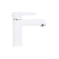 Змішувач для раковини низький Grand, Chrome/White (k35) QTGRAWCR001F Qtap QTAP фото 3