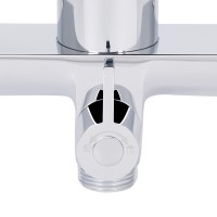 Змішувач для ванни Vlasta New, Chrome (k35) з довгим поворотним виливом та душовим гарнітуром QTVLA260CRM45644 Qtap QTAP фото 3