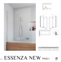 Шторка ESSENZA PND 100 L/P RADAWAY фото 4