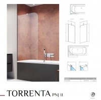 Шторка TORRENTA PNJ II 80 L/R RADAWAY фото 4