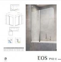 Шторка EOS PND II 130 L/R RADAWAY фото 4