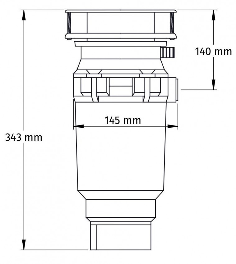 Подрібнювач McALPINE WDU-1ASEU McALPINE фото 4