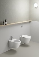 Унітаз GSI MODO із сидінням Soft-Close (981611+MS98C11) ExtraGlaze®, Swirlflush® GSI фото 1