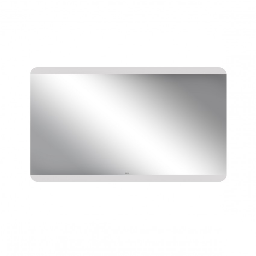 Дзеркало Tern настінне прямокутне з LED-підсвічуванням кнопковий перемикач, 1200х700 мм Qtap QTAP фото 2